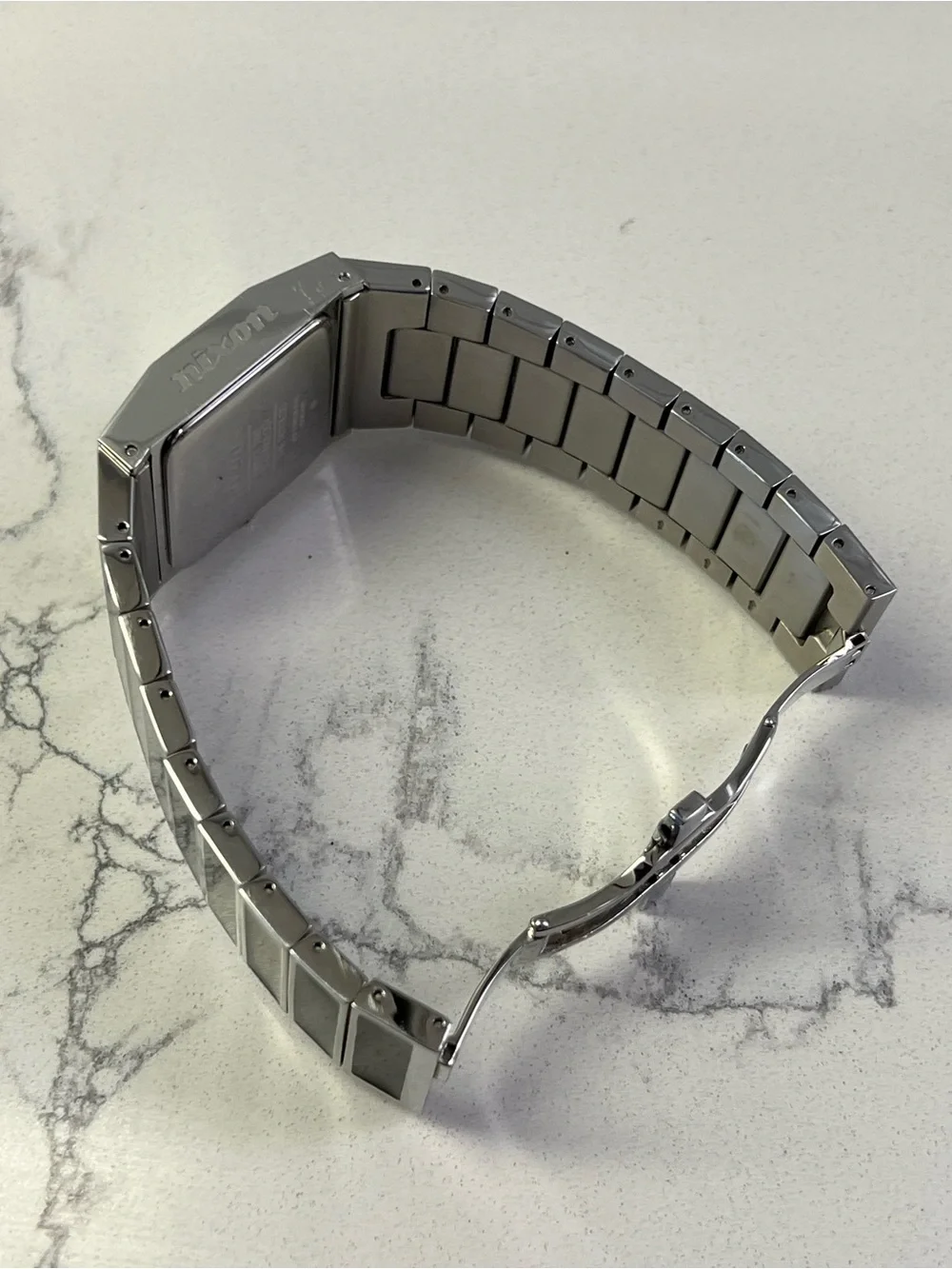 Nixon Rotolog Men’s Watch, Black & Silver, Stainless, Extra Links (Discontinued)
